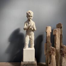 Concrete garden statue