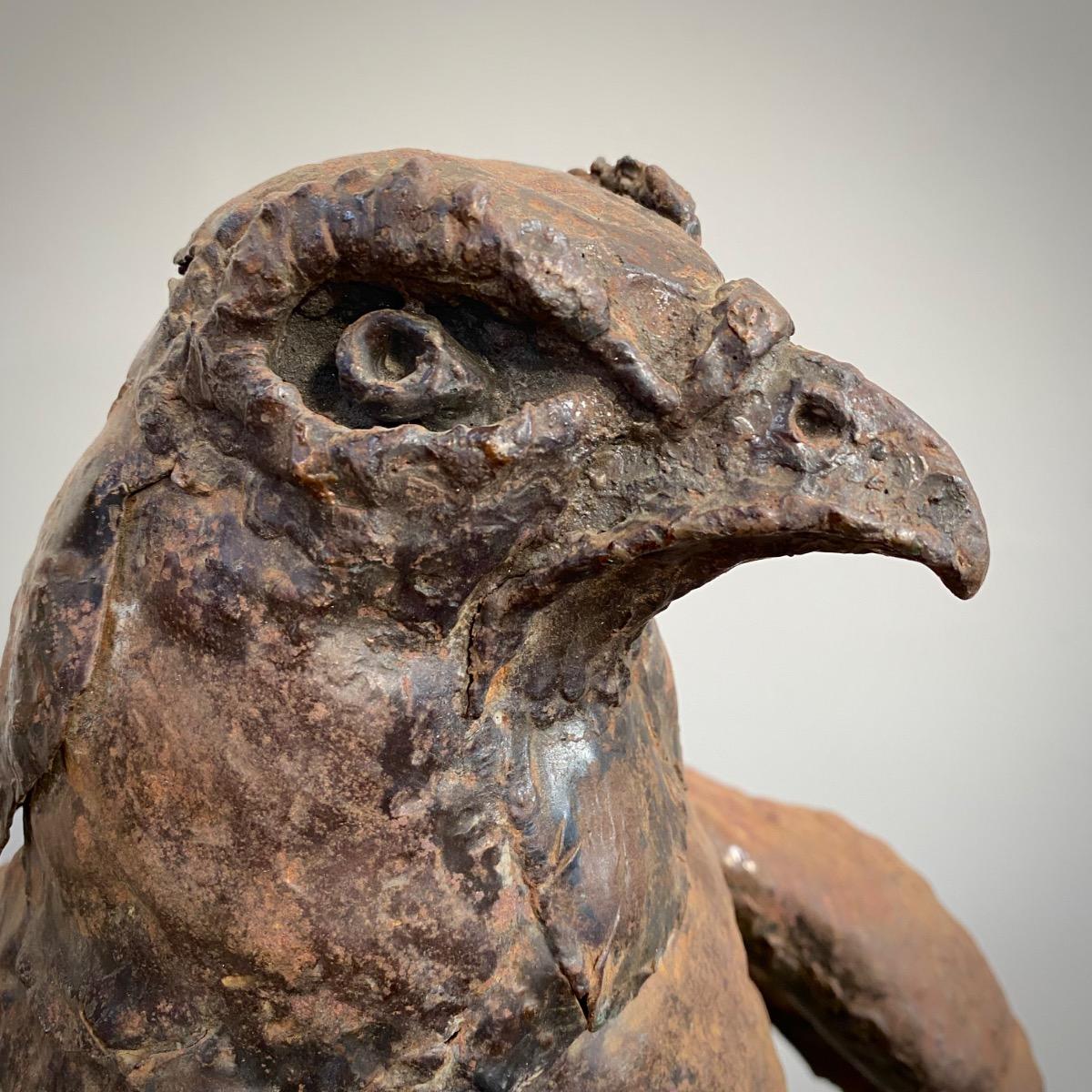 Raptor sculpture