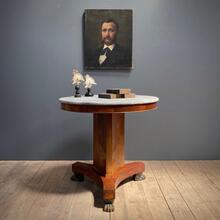 Empire pedestal table