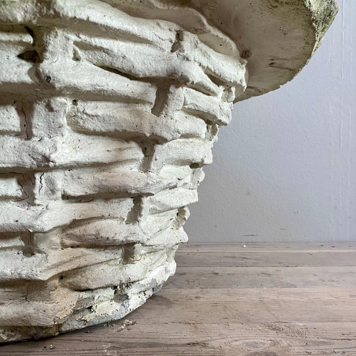 Garden concrete planter