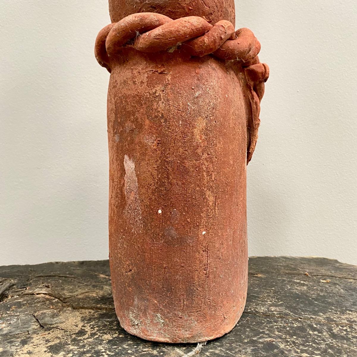 Large terracotta vase