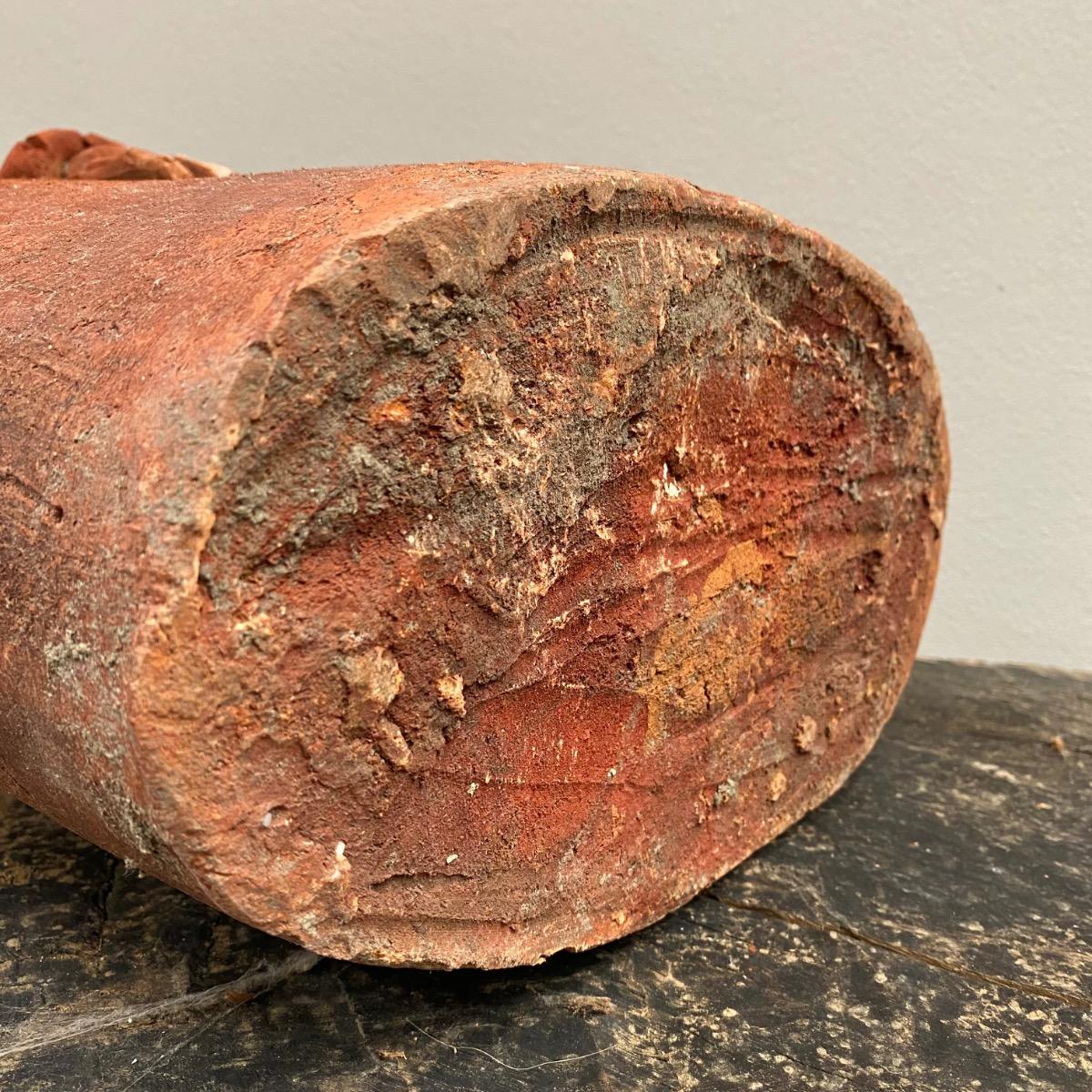 Large terracotta vase