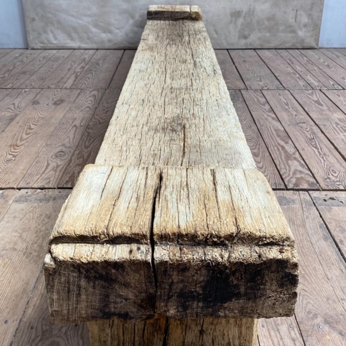 primitive low bench 