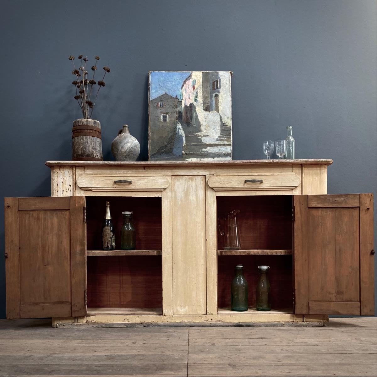 Painted shop cupboard