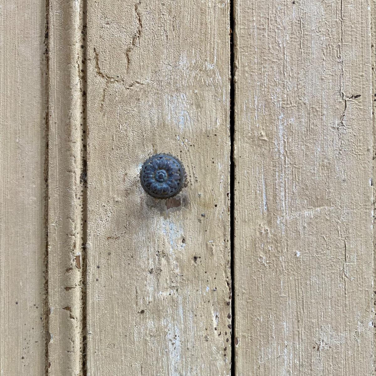 Painted shop cupboard