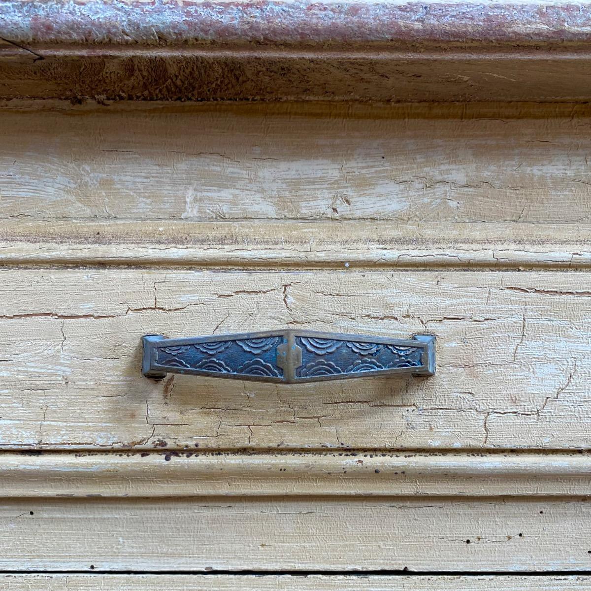 Painted shop cupboard