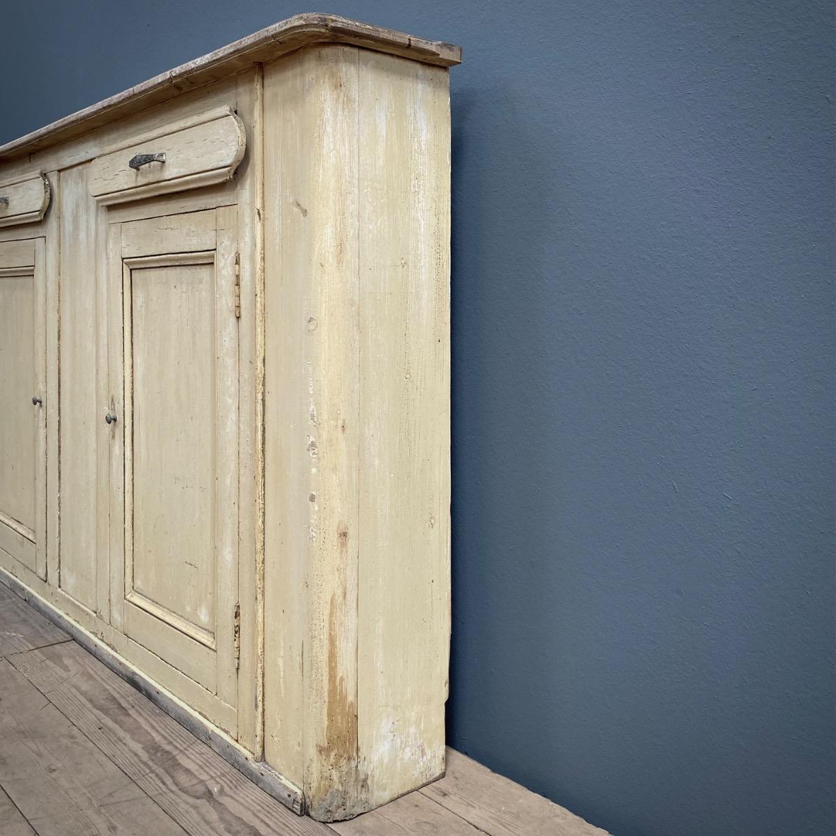 Painted shop cupboard