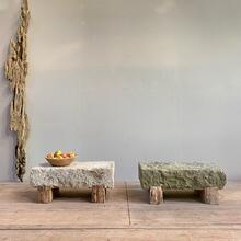 Pair of primitive low tables