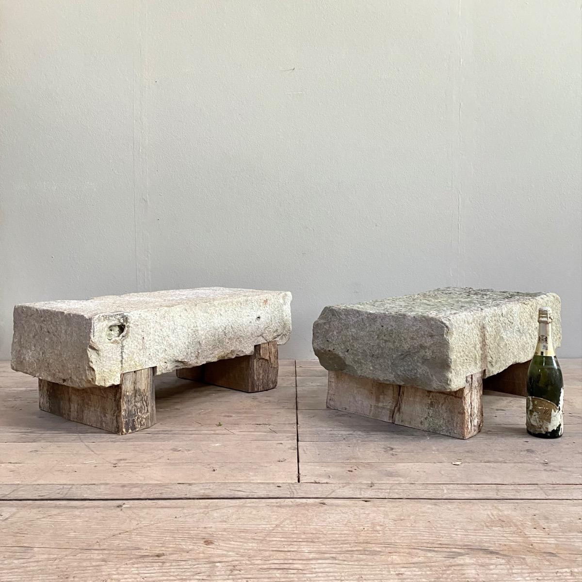 Pair of primitive low tables