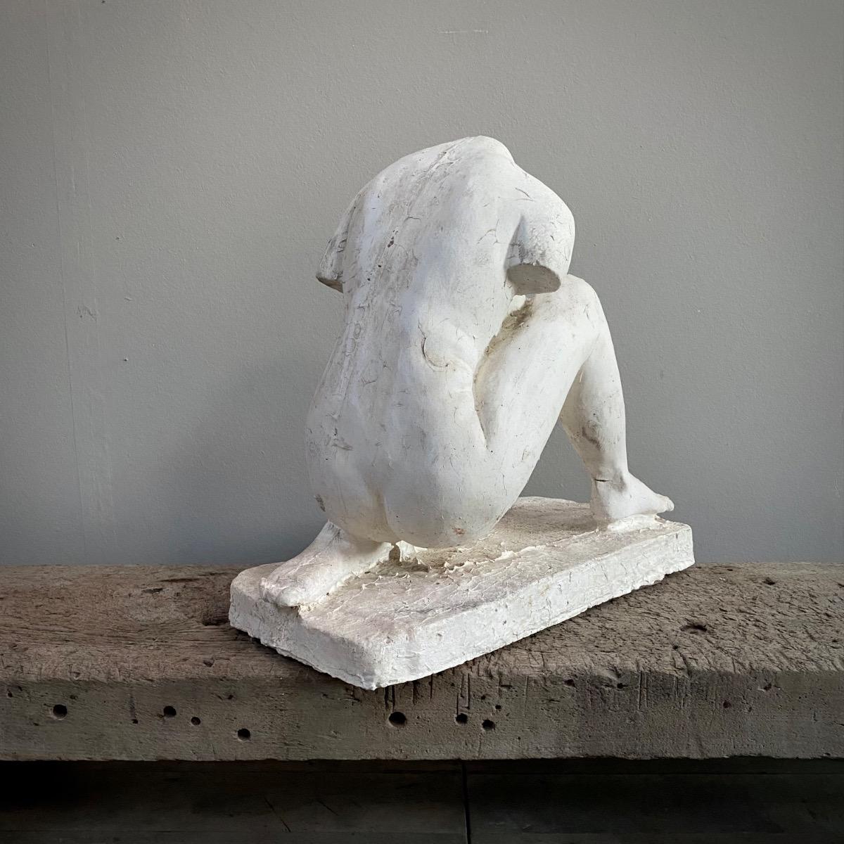 Plaster study model