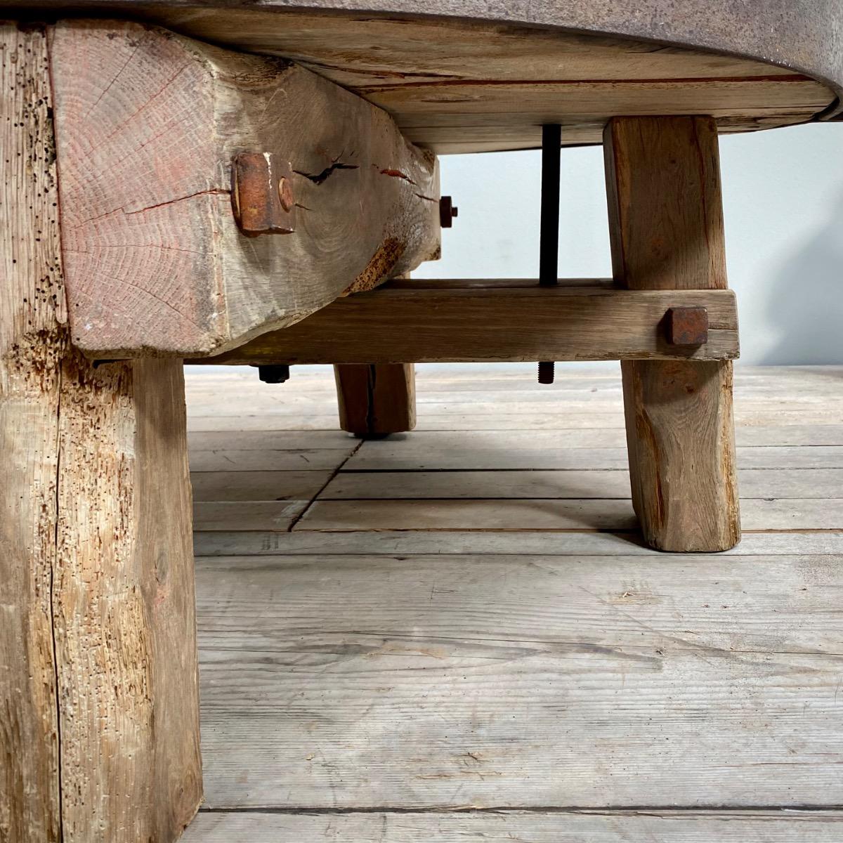 Primitive low table