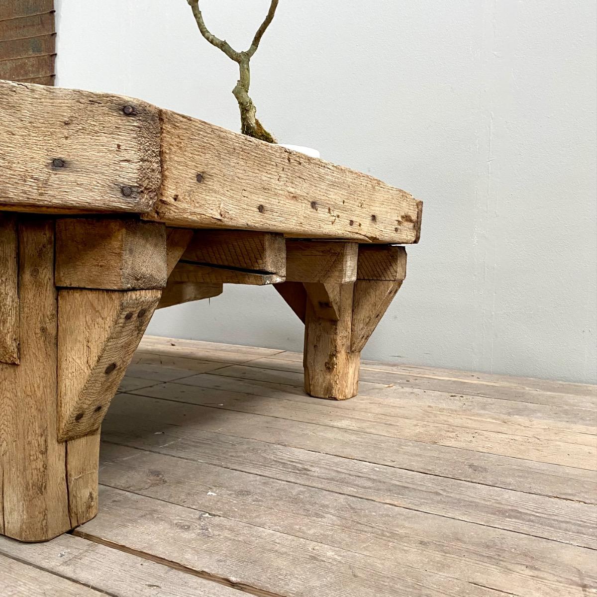 Primitive low table