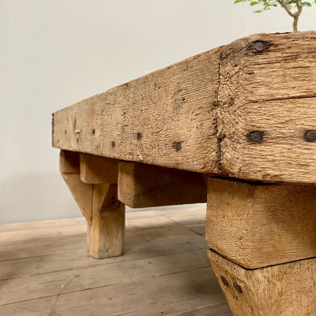 Primitive low table