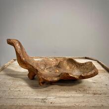 Primitive wooden bowl 