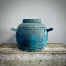 Riveted copper tub
