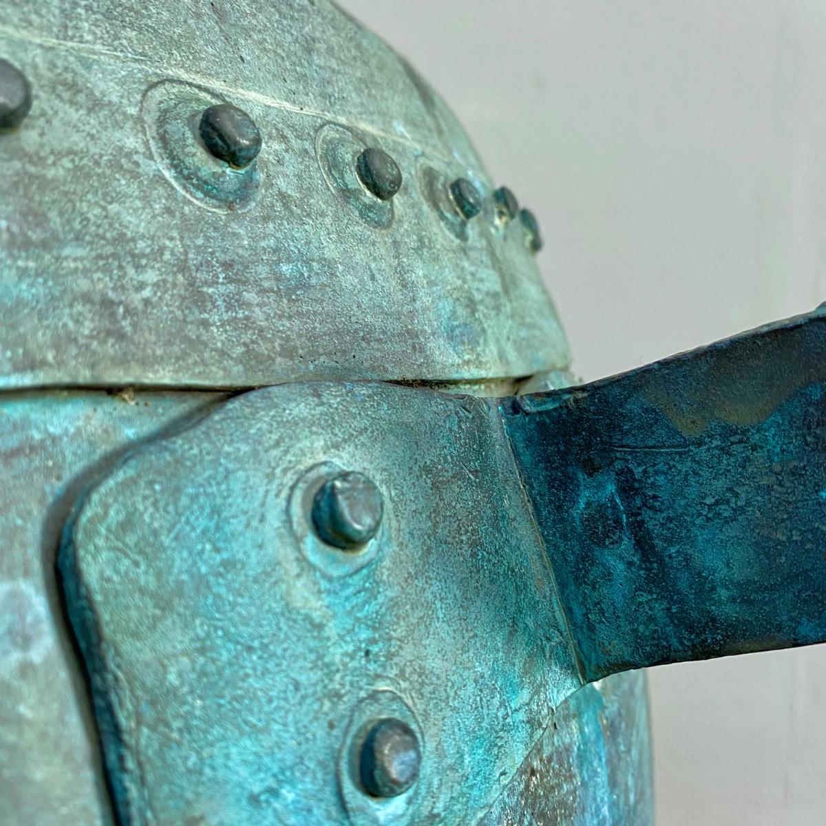 Riveted copper tub