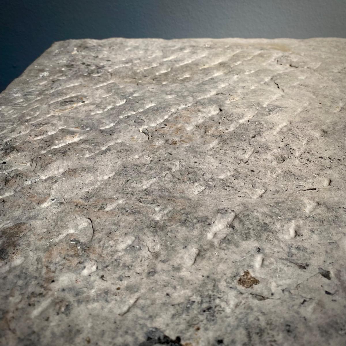 Stone & wood low table