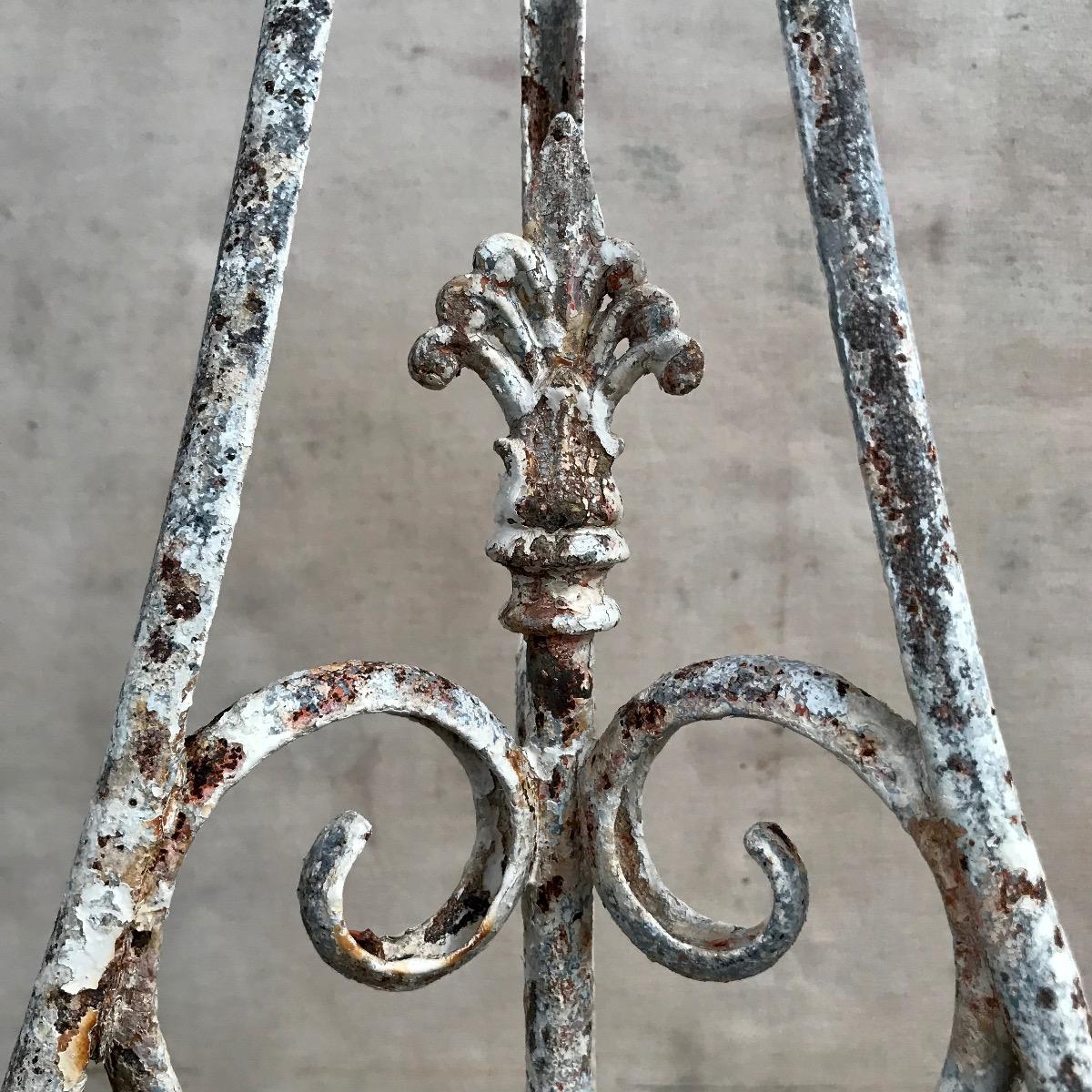 Wrought iron Arras stand 