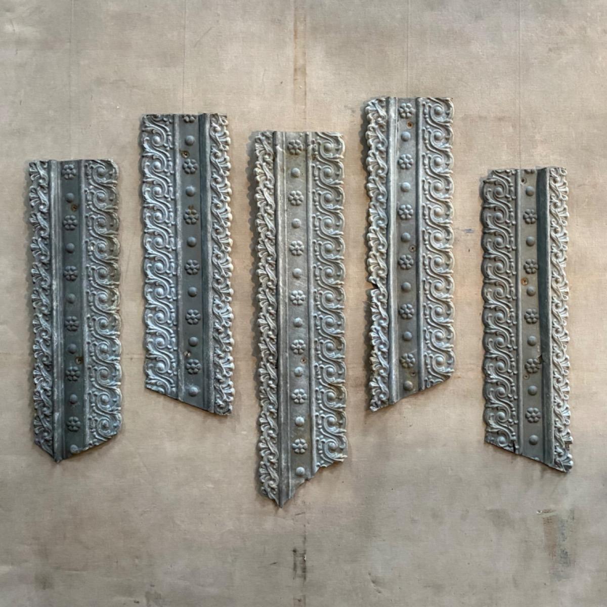 Zinc architectural elements 