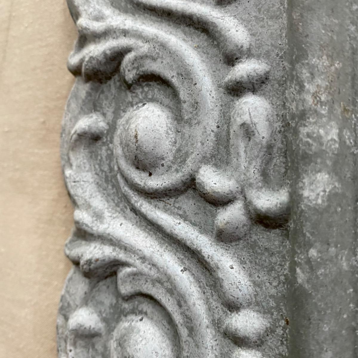 Zinc architectural elements 