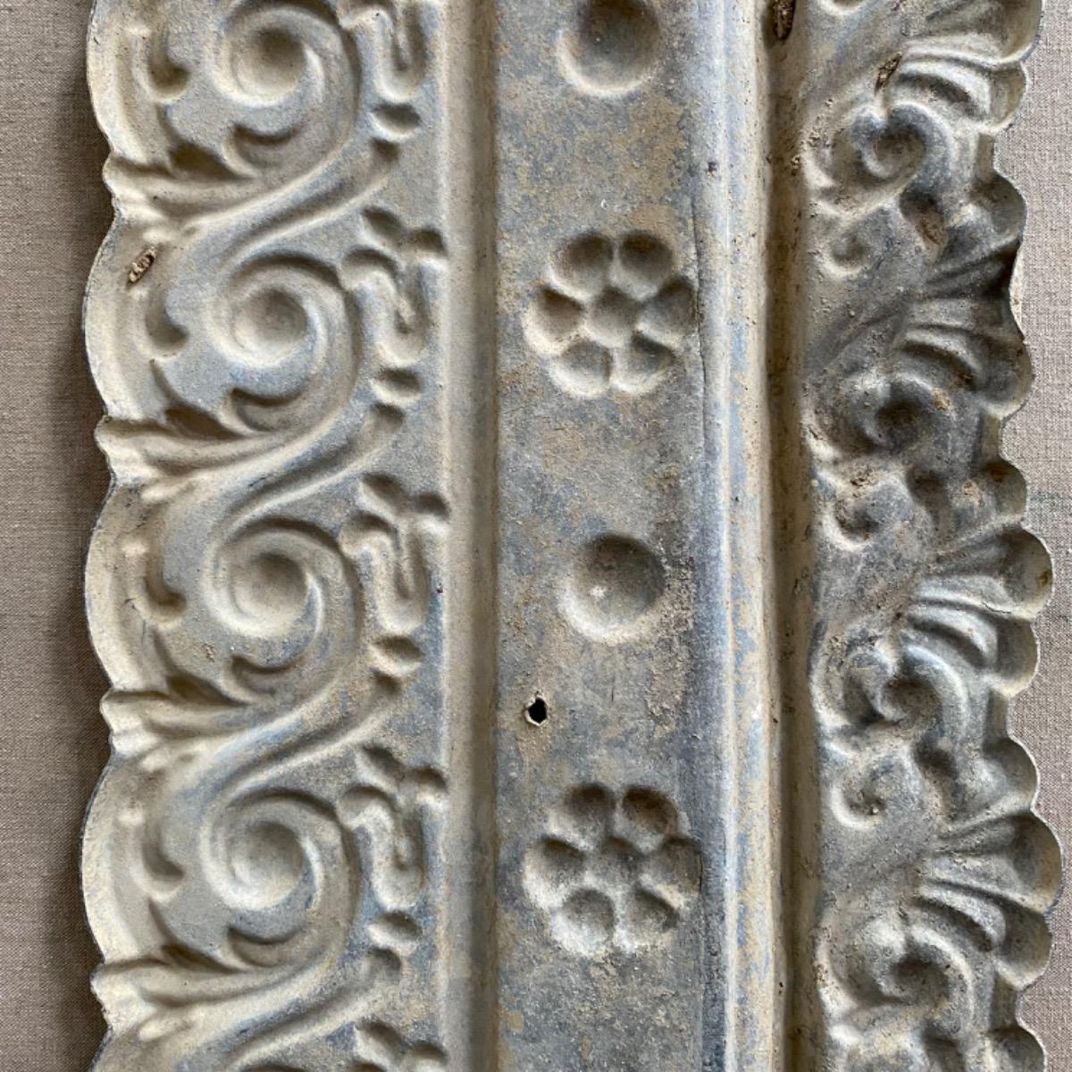 Zinc architectural elements 